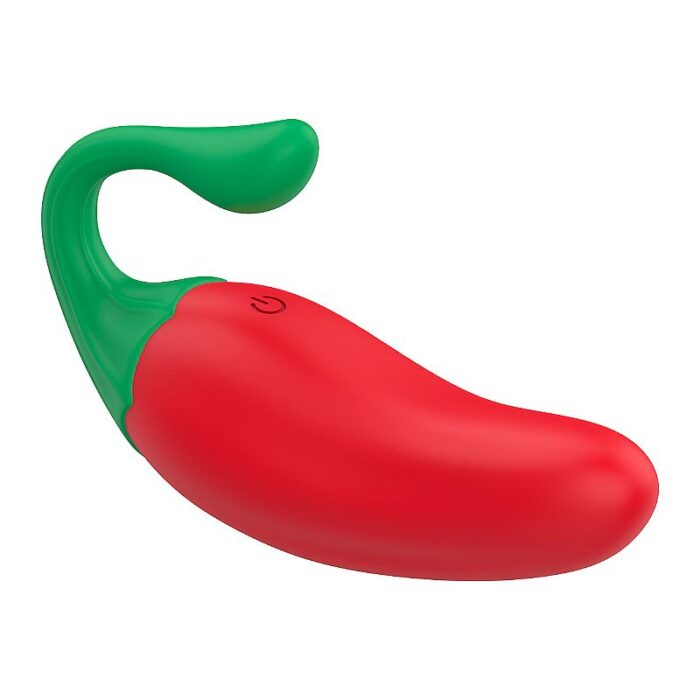 Vibrador Bullet em Formato de Pimenta controlado á Longa distância App - 10,3 x 3,2cm - Imagem 2