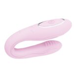 Vibrador de casal recarregável confeccionado em silicone controlado via aplicativo - Imagem 5
