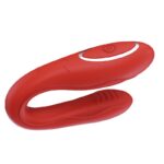 Vibrador de casal recarregável confeccionado em silicone controlado via aplicativo - Imagem 6