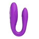 Vibrador de casal recarregável confeccionado em silicone controlado via aplicativo - Imagem 7