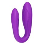 Vibrador de casal recarregável confeccionado em silicone controlado via aplicativo - Imagem 10
