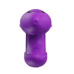Vibrador de casal recarregável confeccionado em silicone controlado via aplicativo - Imagem 9
