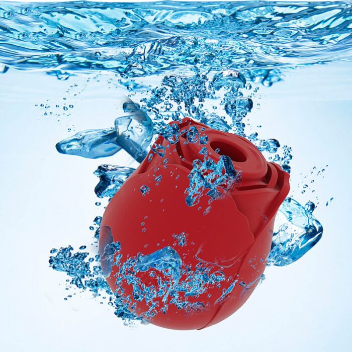 Vibrador em formato de Rosa Estimuladora de Clitóris com Pulsação 2 - Imagem 5