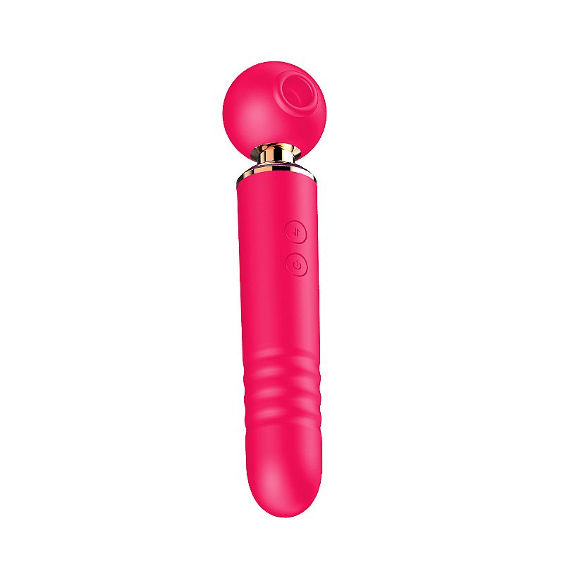 Vibrador de Varinha Mágica com Vai e Vem 3 em 1 - Imagem 5