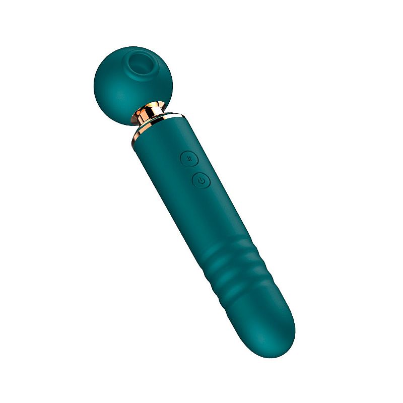 Vibrador de Varinha Mágica com Vai e Vem 3 em 1 - Imagem 6