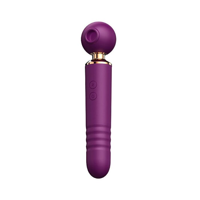 Vibrador de Varinha Mágica com Vai e Vem 3 em 1 - Imagem 9