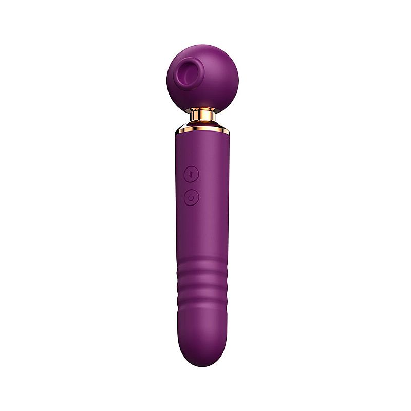 Vibrador de Varinha Mágica com Vai e Vem 3 em 1 - Imagem 9