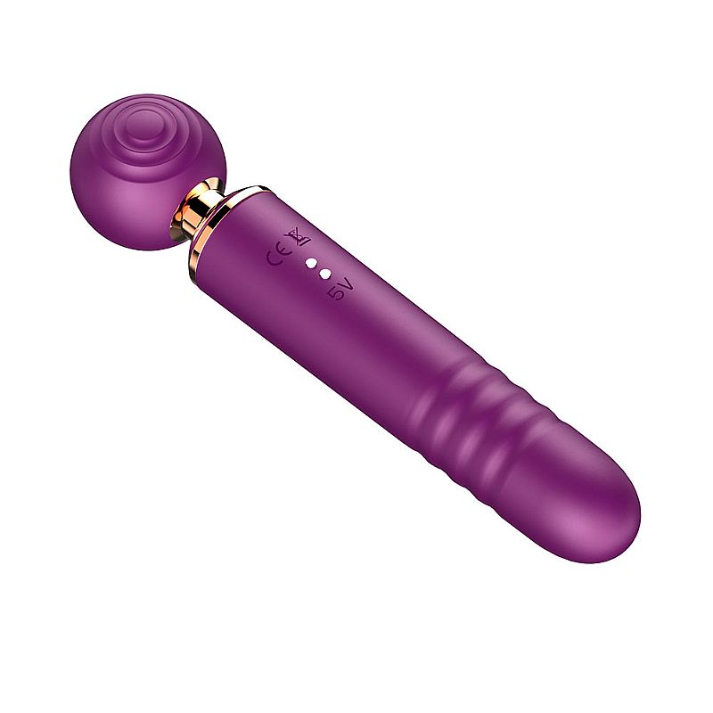 Vibrador de Varinha Mágica com Vai e Vem 3 em 1 - Imagem 7
