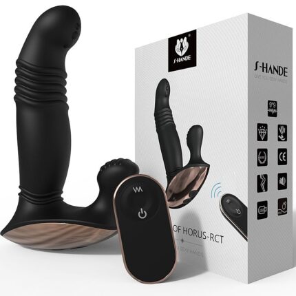 Vibrador de Próstata com Vai e Vem e Controle Remoto - The Eye of Horus Pro - S-Hande