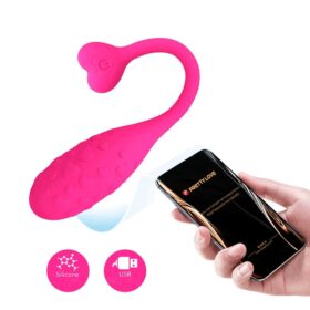 Vibrador Bullet via APP À Longa Distância Fisherman - Pretty Love