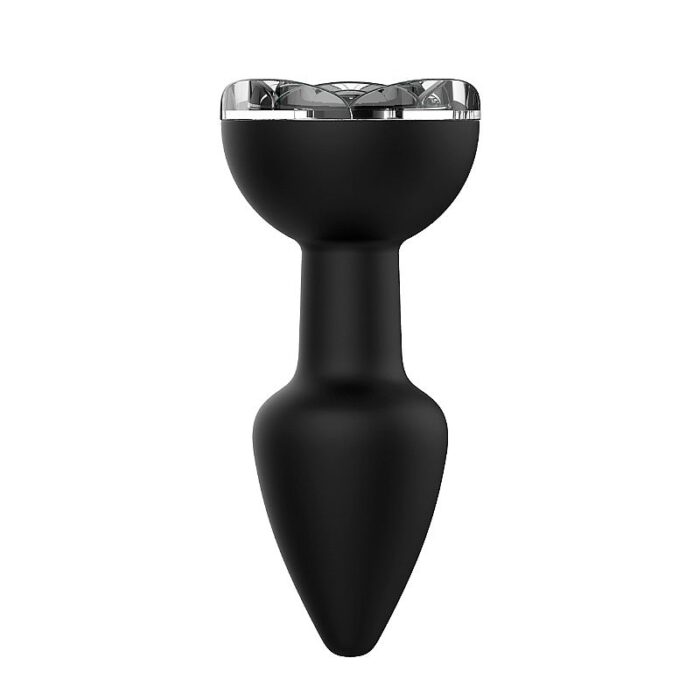 Plug Anal médio com vibro e Controle Remoto por Voz - 6.7 x 3.1cm - Imagem 5