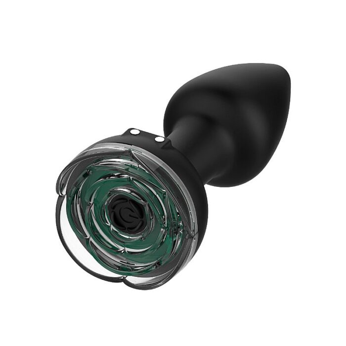 Plug Anal médio com vibro e Controle Remoto por Voz - 6.7 x 3.1cm - Imagem 3