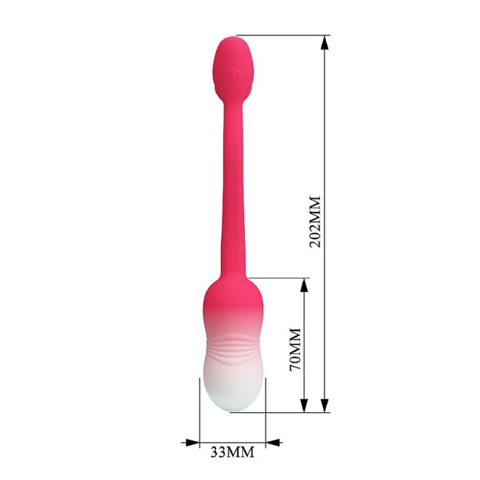 Vibrador Bullet Poulsen controlado via APP a Longa Distância - Pretty Love - Imagem 7