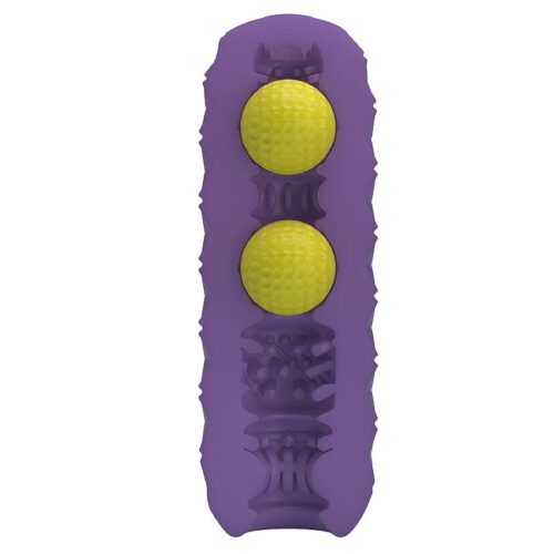 Alternative view of Masturbador masculino Egg Twin Balls Roxo - Pretty Love