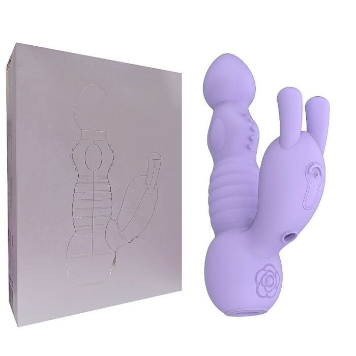 Vibrador com Dedilhar para Ponto G e Clitóris possui Umidificador - Imagem 9