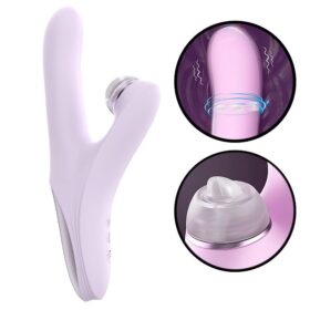 Vibrador de Ponto G e Clitóris com Rotação de Esferas - S-Hande