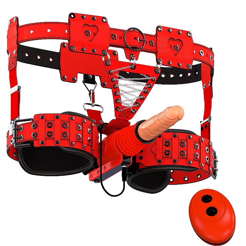 Cinta com Máquina do Sexo vibração e sobe e desce - Imagem 3