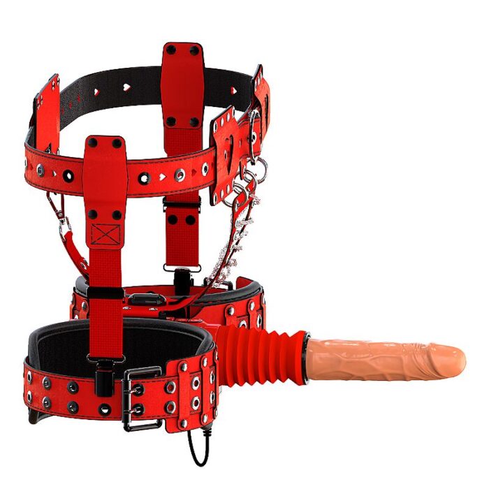 Cinta com Máquina do Sexo vibração e sobe e desce - Imagem 5