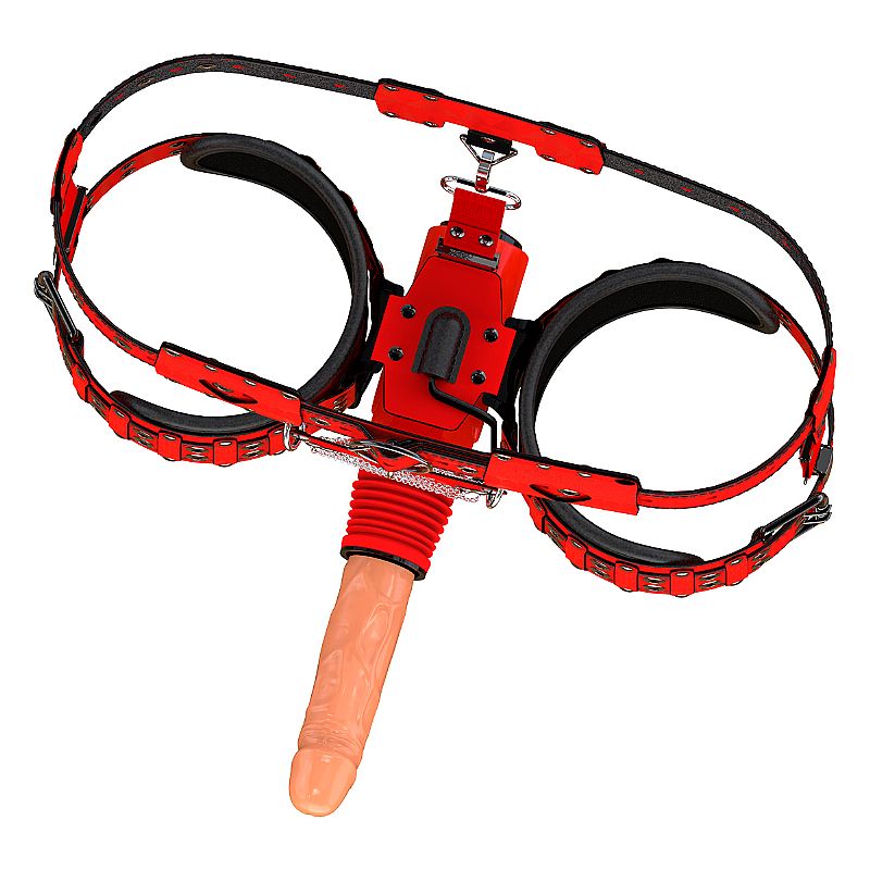 Cinta com Máquina do Sexo vibração e sobe e desce - Imagem 6