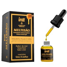 Meltesão Estimulante Unissex Beijável que Esquenta, Pulsa e Vibra 12ml Intt