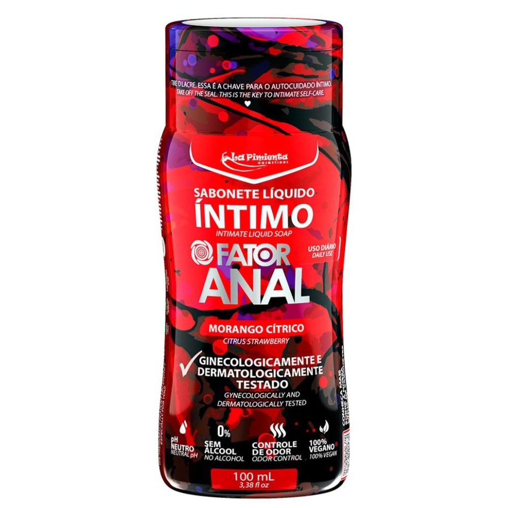 Sabonete Íntimo Fator Anal 100Ml La Pimienta