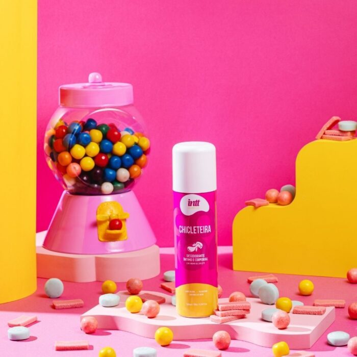 Desodorante Íntimo Chicleteira 166ml Linha Collors Intt - Imagem 5