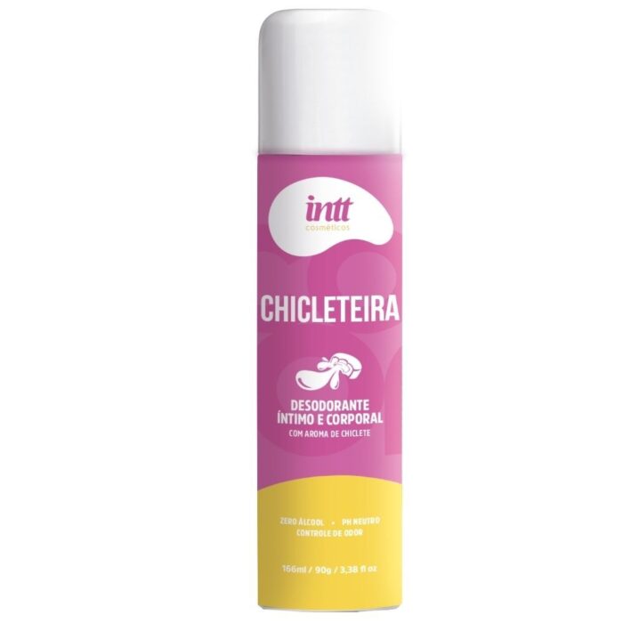 Desodorante Íntimo Chicleteira 166ml Linha Collors Intt - Imagem 2