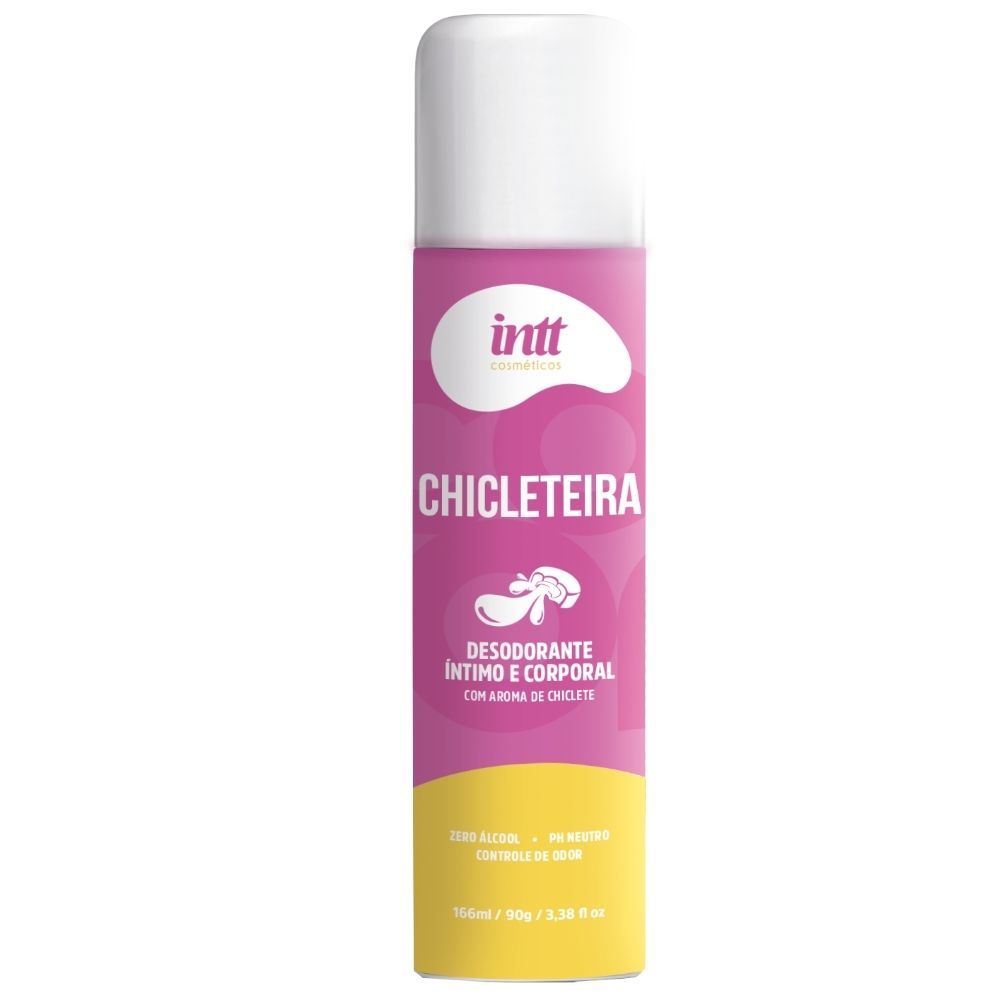 Desodorante Íntimo Chicleteira 166ml Linha Collors Intt - Imagem 2