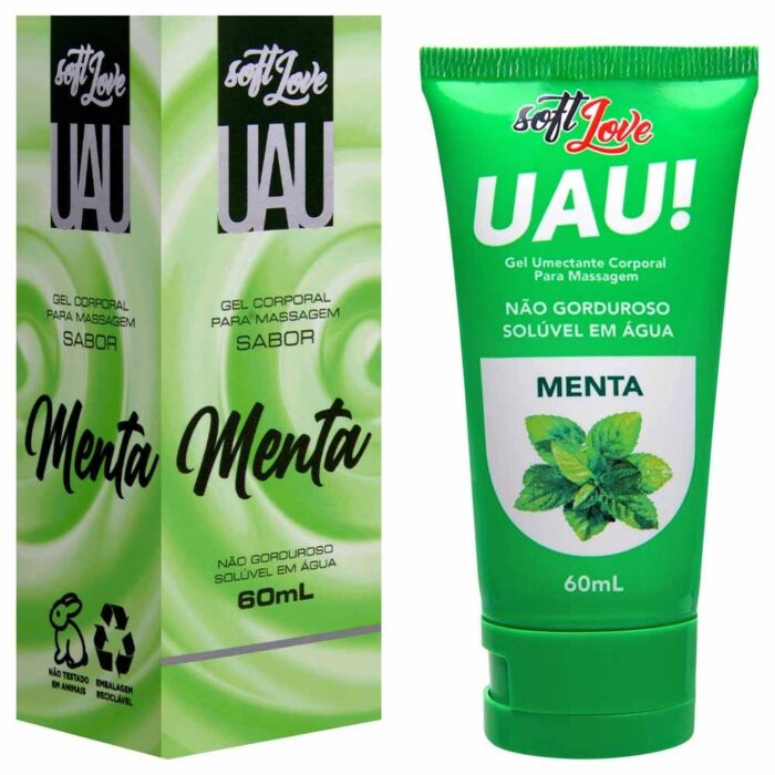 Uau Lubrificante íntimo Aromático 60Ml Soft Love - Imagem 4