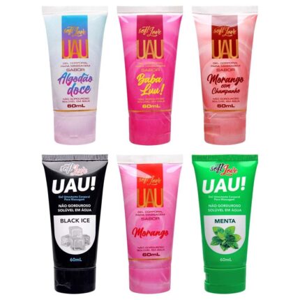 Uau Lubrificante íntimo Aromático 60Ml Soft Love