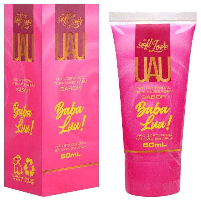 Uau Lubrificante íntimo Aromático 60Ml Soft Love - Imagem 6
