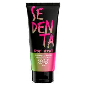 Sedenta por oral maçã do amor gel vibrante com glitter 50g Pepper blend