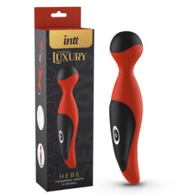 Intt Luxury Hebe - Massageador e estimulador de clitóris em silicone atóxico com 7 modos de vibração e carregamento USB
