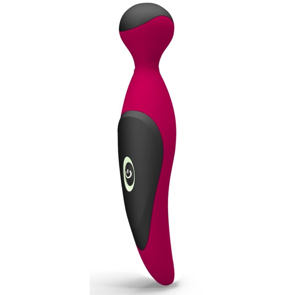 Intt hebe - Massageador e estimulador de clitóris em silicone atóxico 7 modos de vibração e carregamento via usb Rosa - Imagem 2