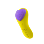 Vibrador de Calcinha via aplicativo Amarelo com 9 Vibrações Intt Collors - Imagem 2