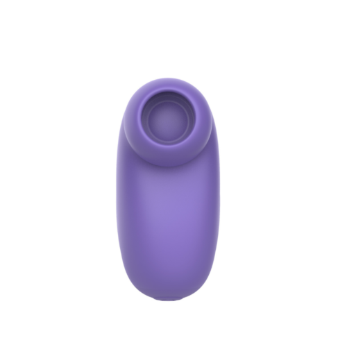 Alternative view of Bella Vibrador com ondas de pressão e controle via aplicativo Roxo intt Collors