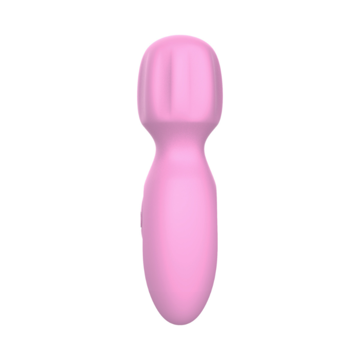 Vibrador Massageador varinha mágica Intt Wellness Rosa com 10 Modos de Vibração e Toque Aveludado - Imagem 6