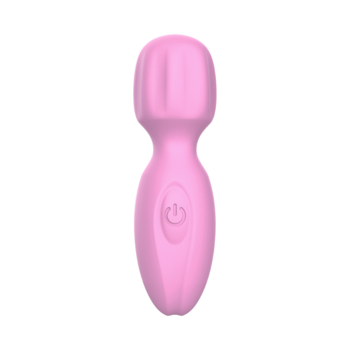 Vibrador Massageador varinha mágica Intt Wellness Rosa com 10 Modos de Vibração e Toque Aveludado - Imagem 5
