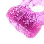 Anel Peniano Com Vibrador E Textura Estimuladora Formato Borboleta - Imagem 10