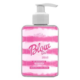 Blow girl mix de gel e creme beijável com aroma irresistível de morango - Hot flowers | 320 ml