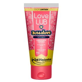 Bubbalove lubrificante beijável tutti frutti love lub 60g la pimienta