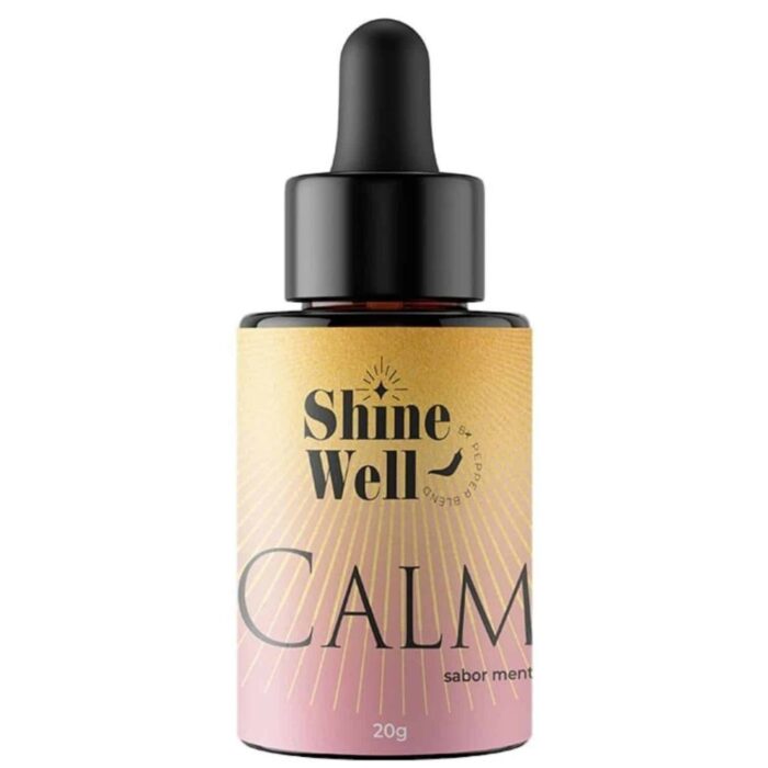 Calm Bala Líquida Calmante 20ml Linha Shine Well Pepper Blend - Imagem 2
