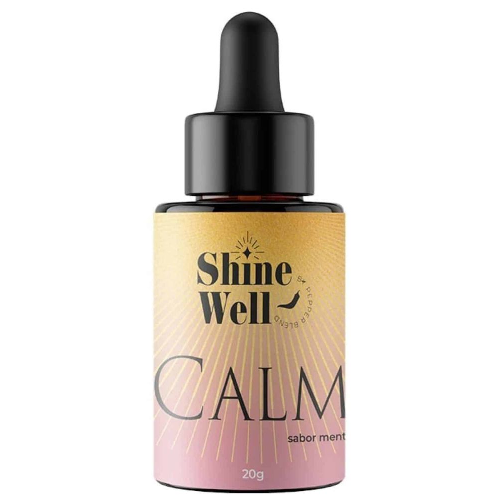 Calm Bala Líquida Calmante 20ml Linha Shine Well Pepper Blend - Imagem 2