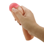 Capa Peniana flexível Chane emborracha ultra macia 18,0x3,9cm - Pretty Love - Imagem 4