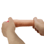 Capa Peniana flexível Chane emborracha ultra macia 18,0x3,9cm - Pretty Love - Imagem 3