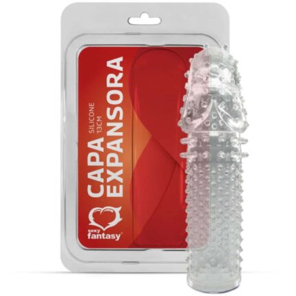 Capa expansora em silicone 14 cm - Sexy Fantasy | cor: transparente