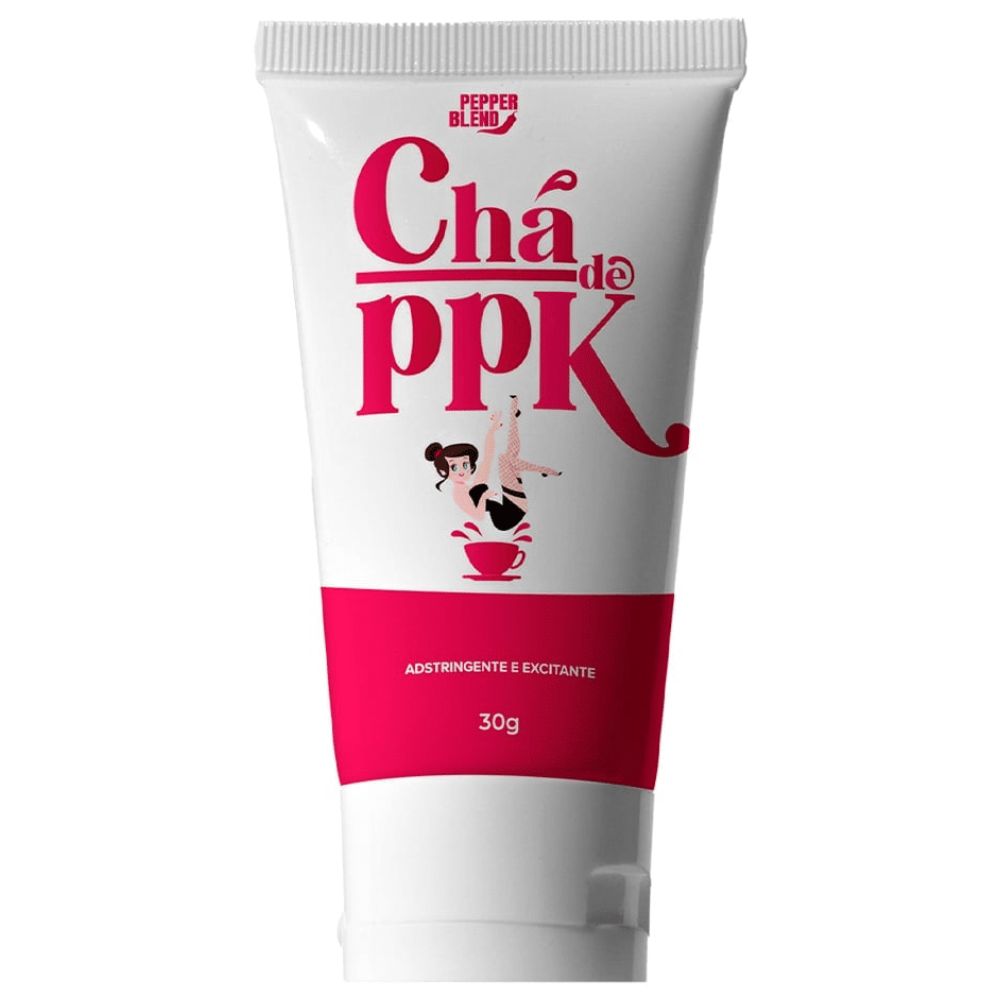 Chá de PPK Gel Adstrigente Excitante Feminino Pepper Blend