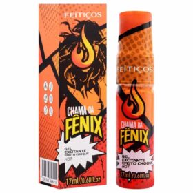 Chama Da Fênix Excitante Hot Gel com efeito choque e aquece - Feitiços aromáticos 17 ml