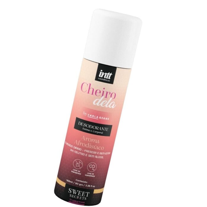 Cheiro dela desodorante íntimo e corporal 166ml by carla geane intt wellness - Sweet secrets - Imagem 2
