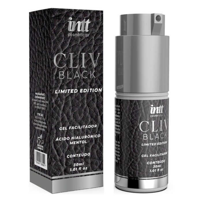 Gel Dessensibilizante anal com Ácido Hialurônico Cliv Black 30ml Intt